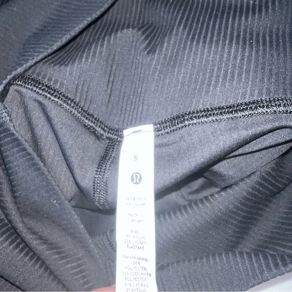 NWT! Lululemon - Align Ribbed High Rise Pant 28" - 6 - Picture 4 of 4